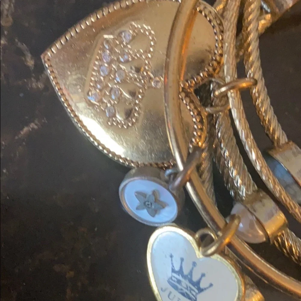 Juicy Couture bangle set - Picture 2 of 6